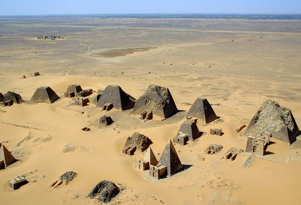 Meroe pyramids