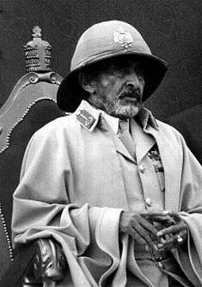 Haile Selassie in 1974