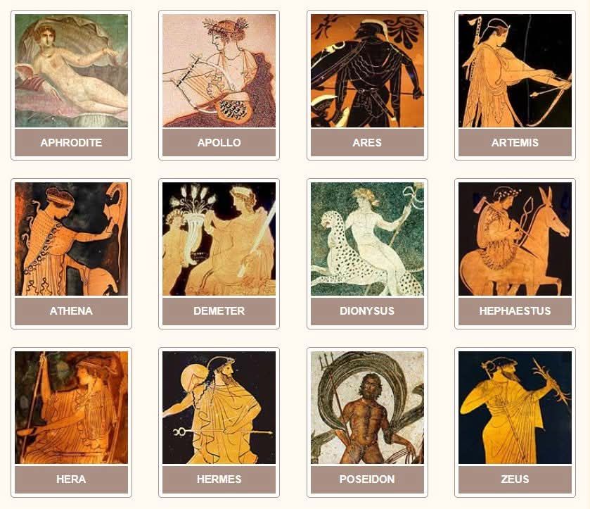 The Twelve Olympians