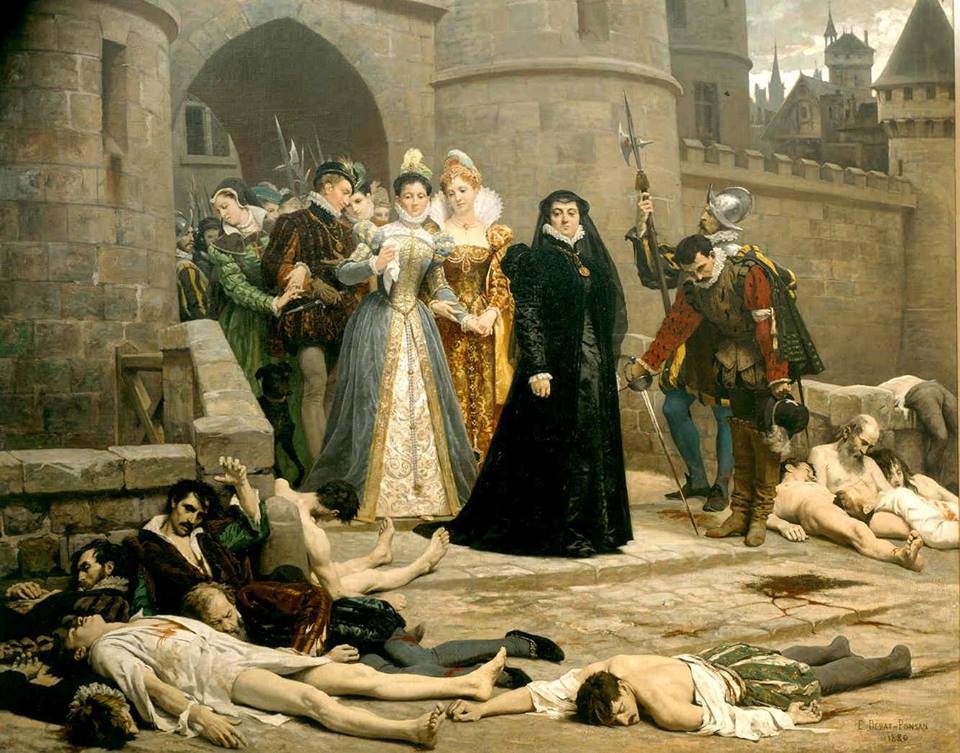The aftermath of the St. Bartholomew's Day Massacre.