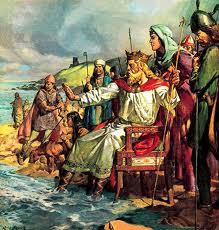 King Canute.