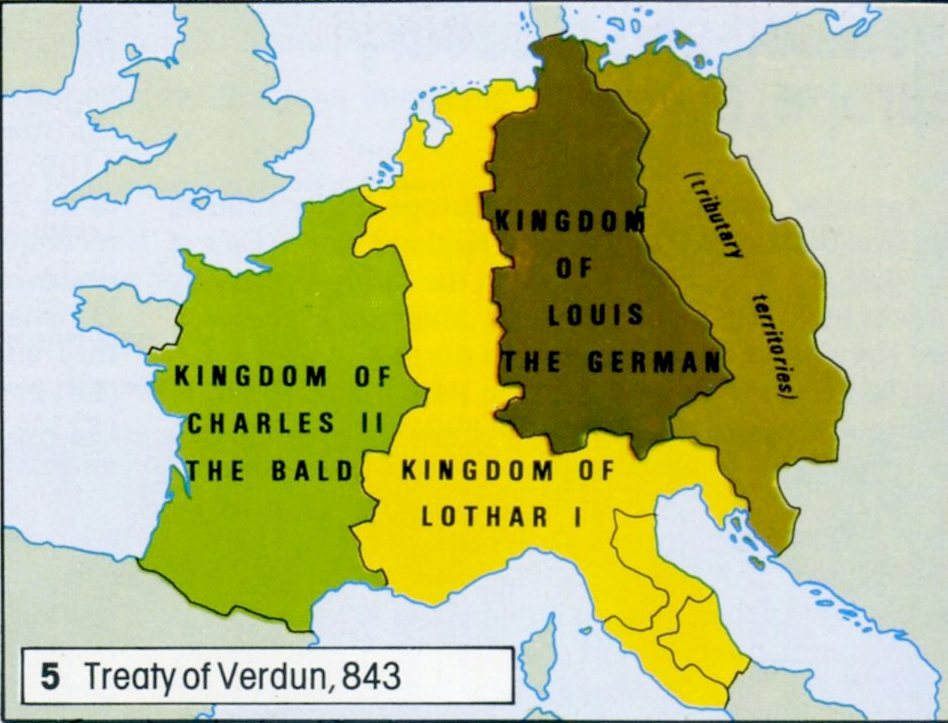 Treaty of Verdun, 843