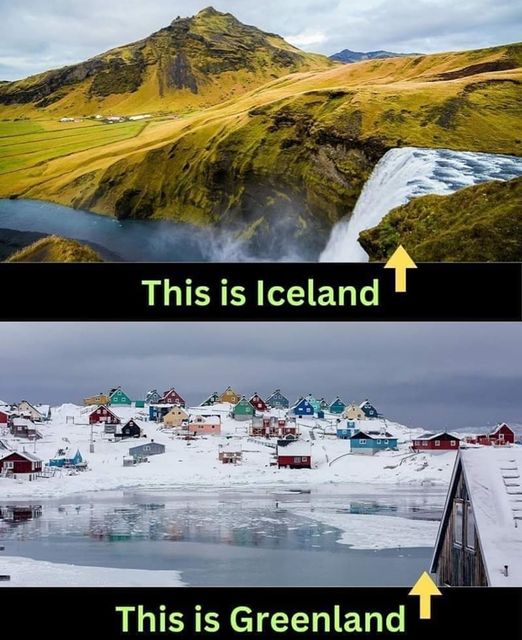 Iceland vs. Greenland