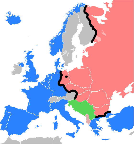 Cold War Europe.