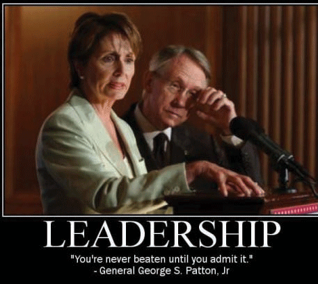 Reid and Pelosi look defeated