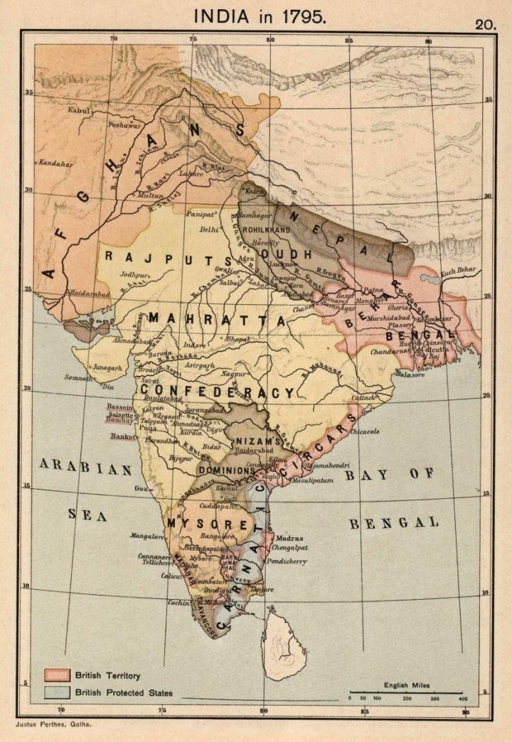 India in 1795.