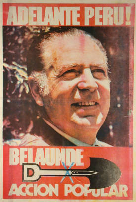 1980 Belaunde poster.