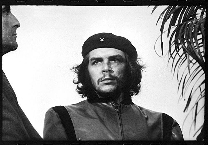 Heroic Che portrait.
