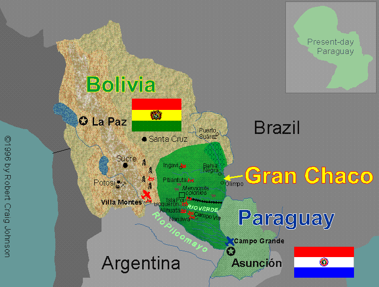 Chaco war zone.
