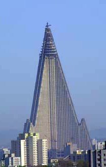 Ryugyong Hotel.