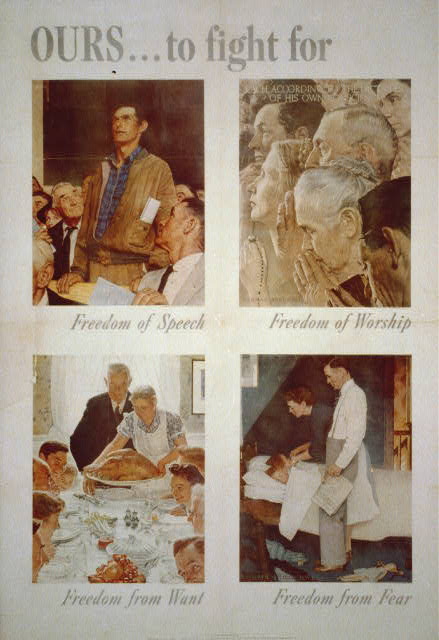 The Four Freedoms.