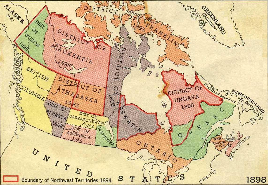 Canada in 1898.