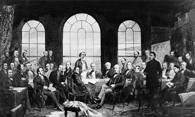 The Confederation Fathers.