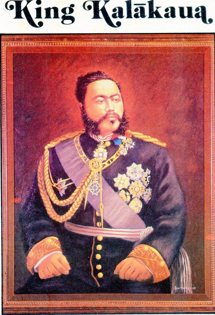 King Kalakaua.