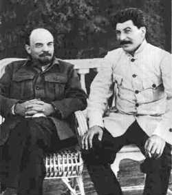 Lenin and Stalin, 1922.