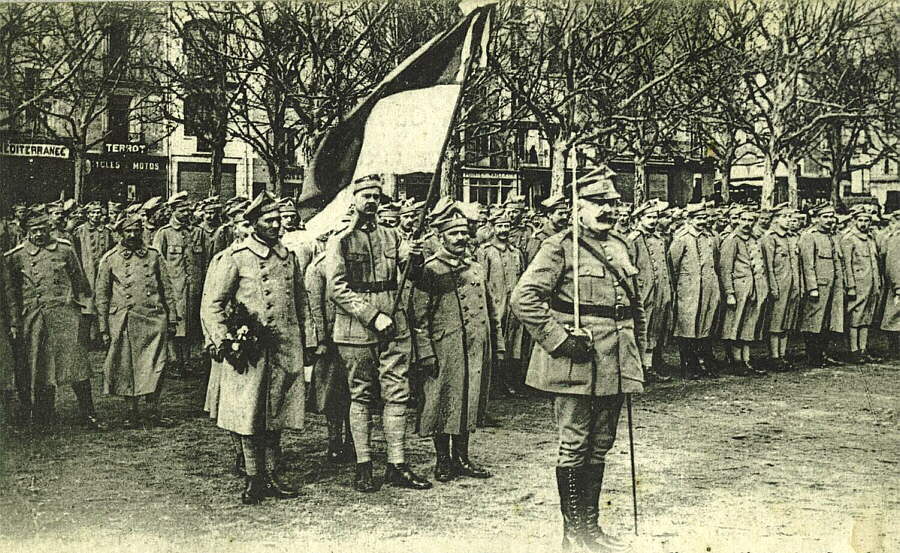 The Polish army in 1919.