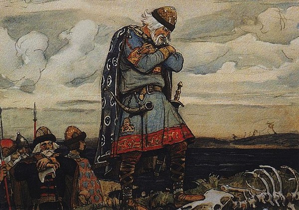Painting of Oleg.