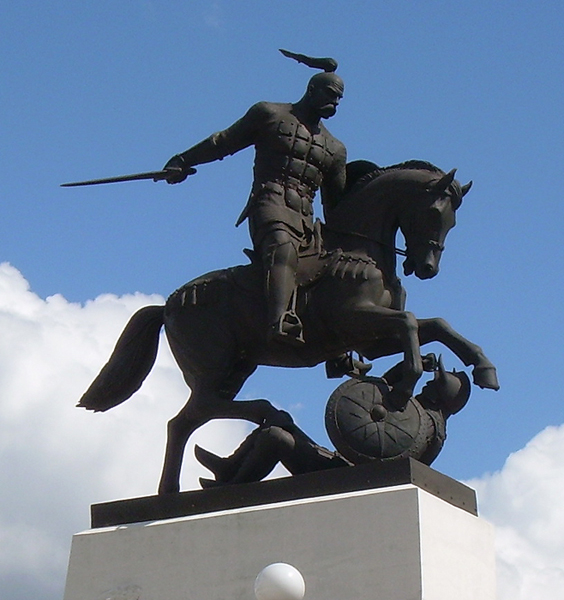 Sviatoslav statue.