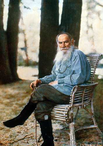 Tolstoy in 1908.