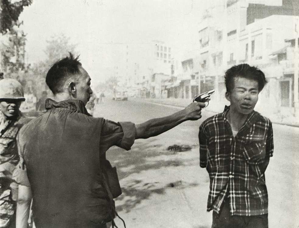 The most famous picture from the Vietnam War.