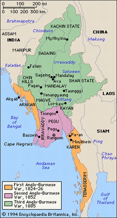 Burma in the nineteenth century