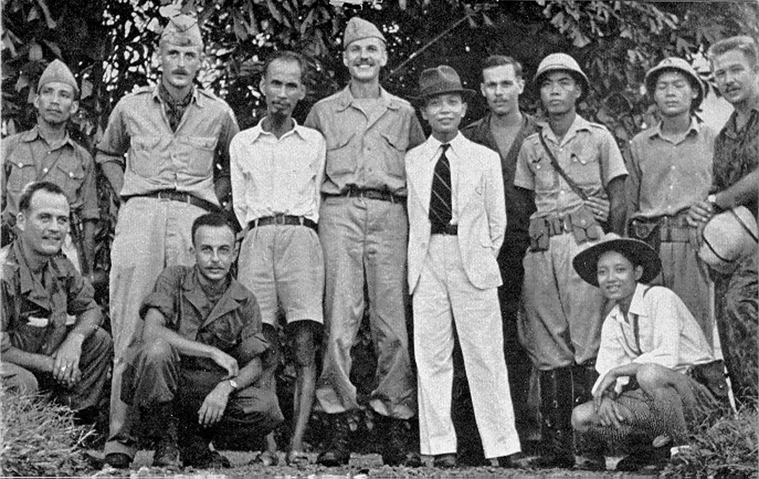 OSS team with the Viet Minh.