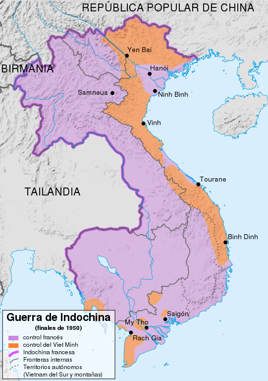 Indochina in 1950.