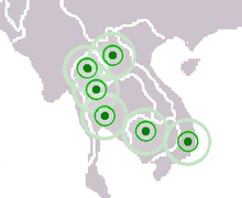 Mandalas in SE Asia, around 1360