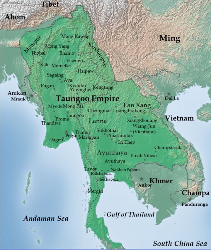 The Toungoo Empire.