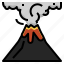 The awesome volcano icon!