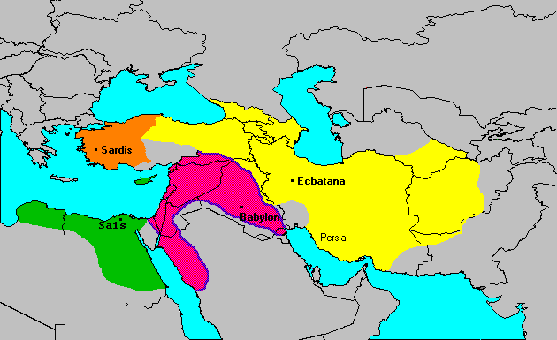 Babylonian Empire Map