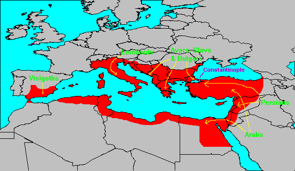 The Eastern Empire under Justinian