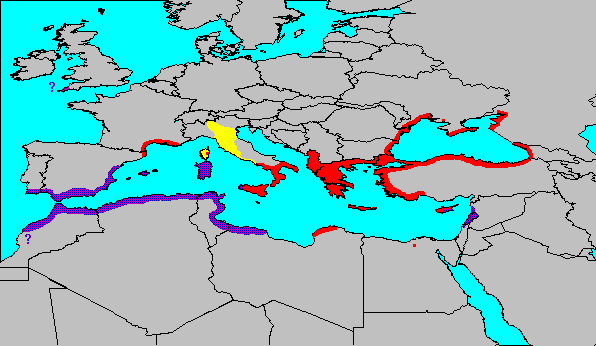 Greek Colonies Map